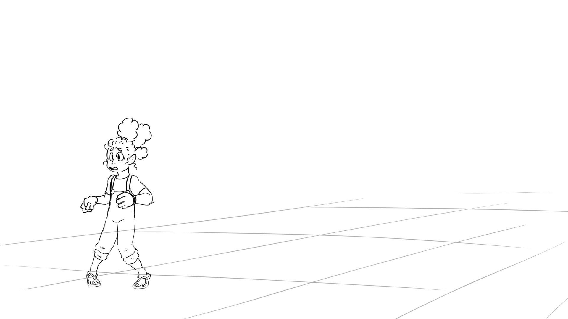 Coursework, Back Handspring Animation