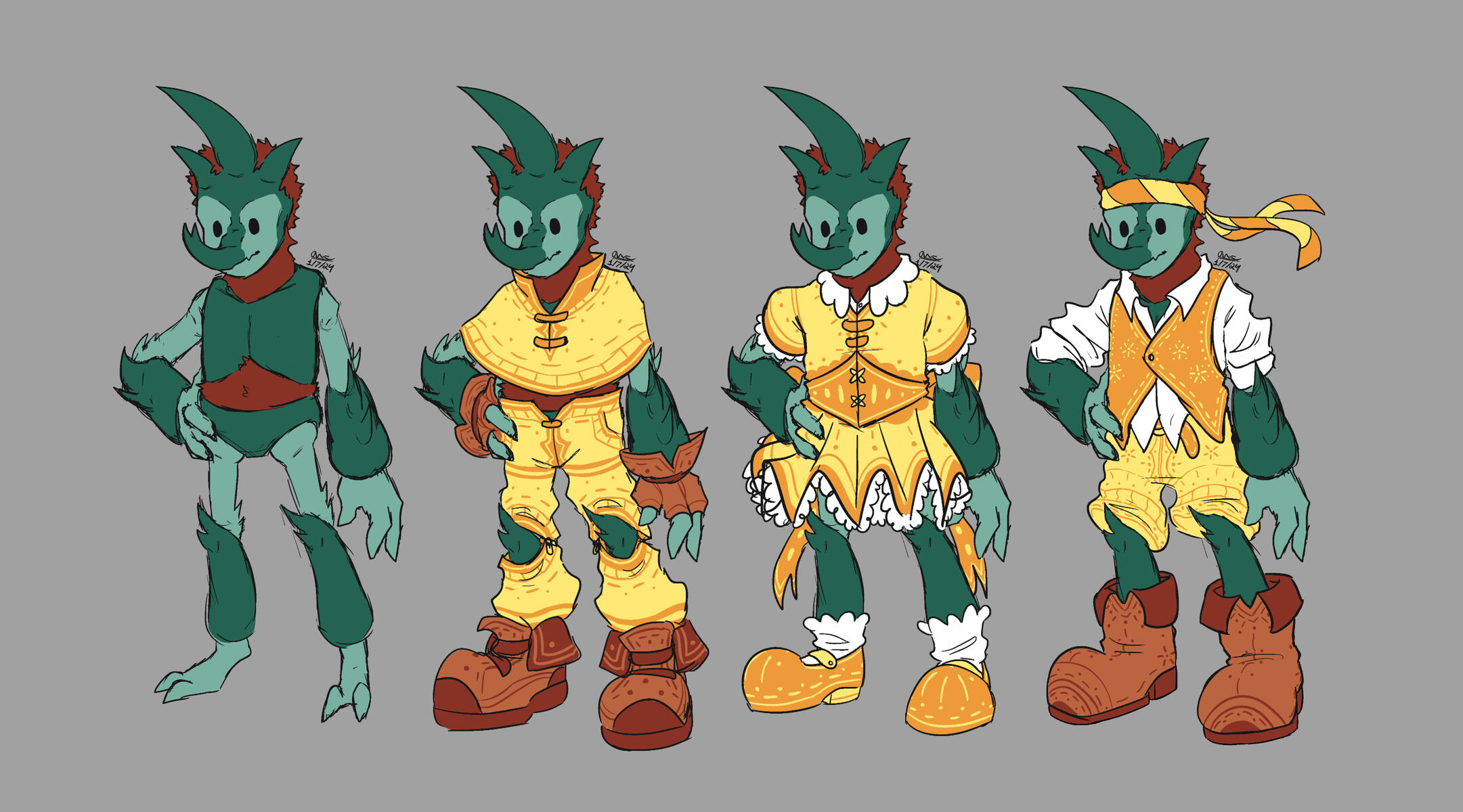 Stratus Outfit Sheet