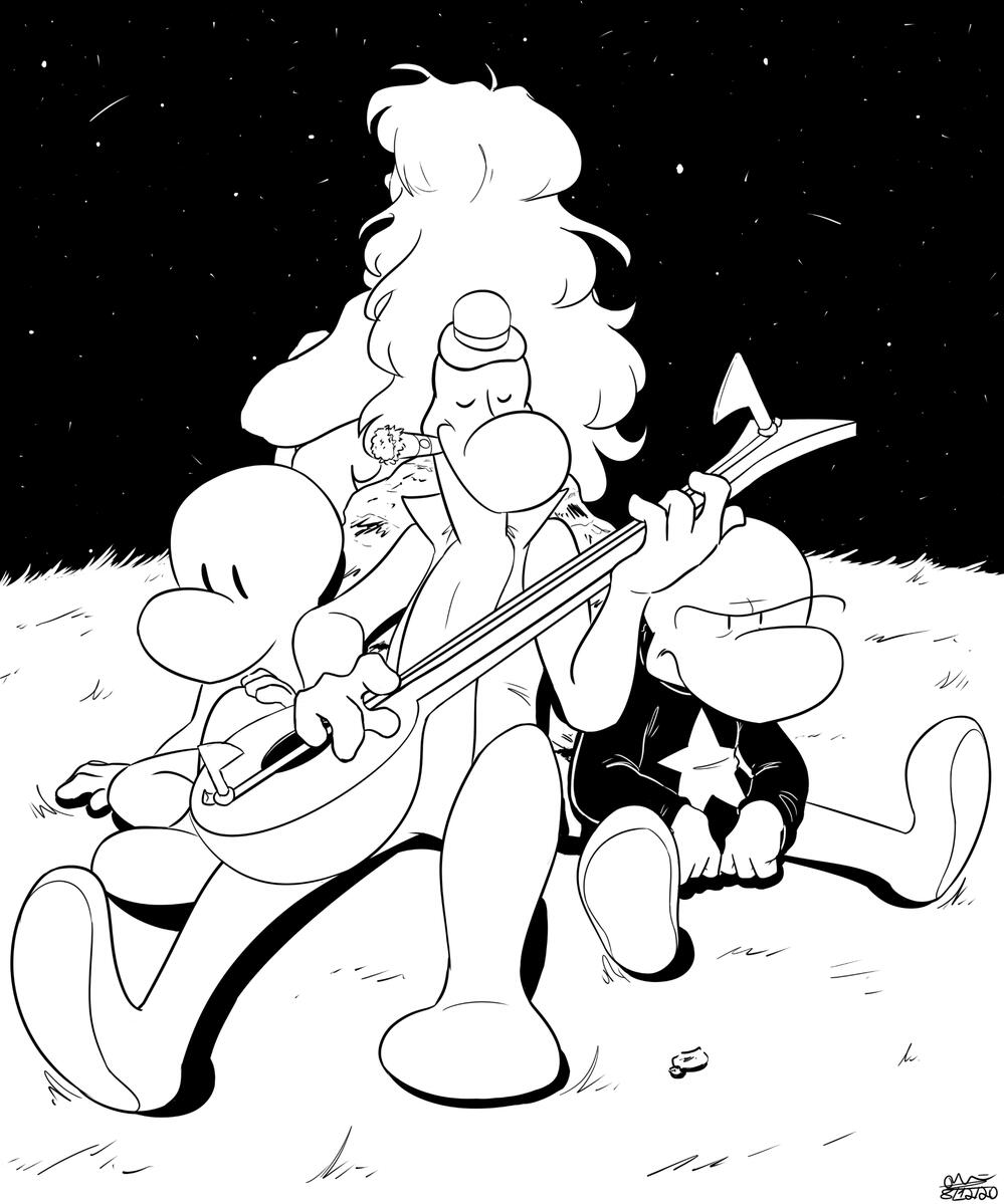 Fanart of Jeff Smith&#39;s characters from Bone