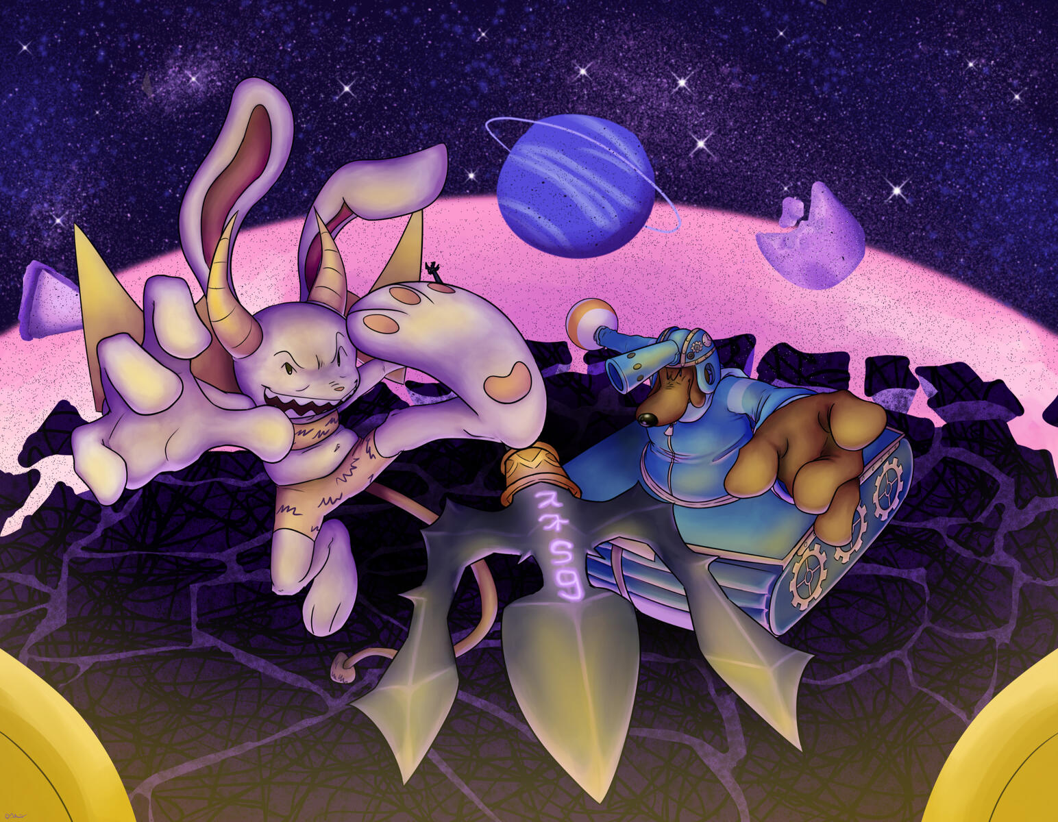 Piece for Sam &amp; Max: Alternate Dimensions Fanzine