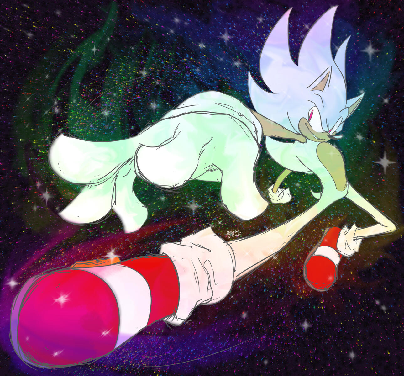 Fanart of Hyper Sonic