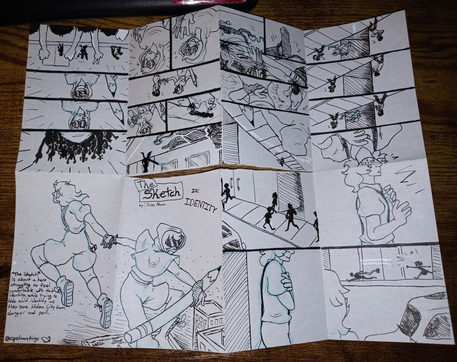 Coursework, Mini-comic (Physical Original)
