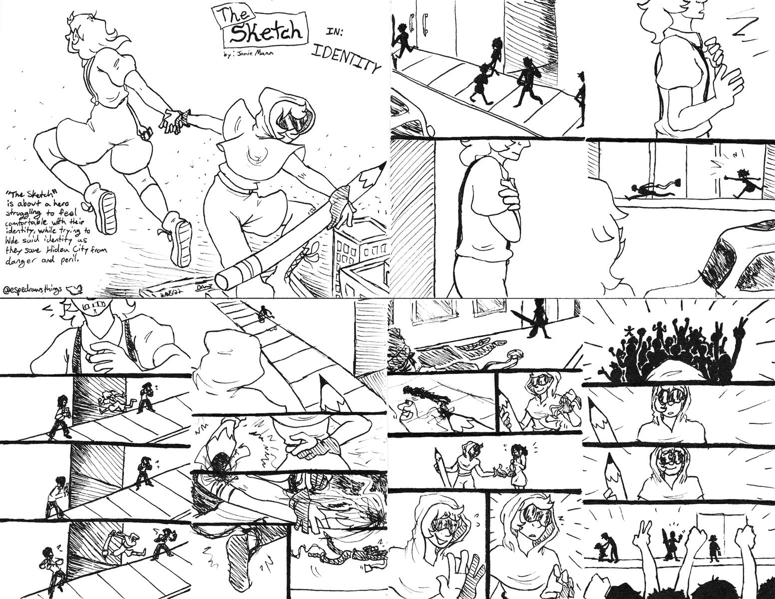 Coursework, Mini-comic